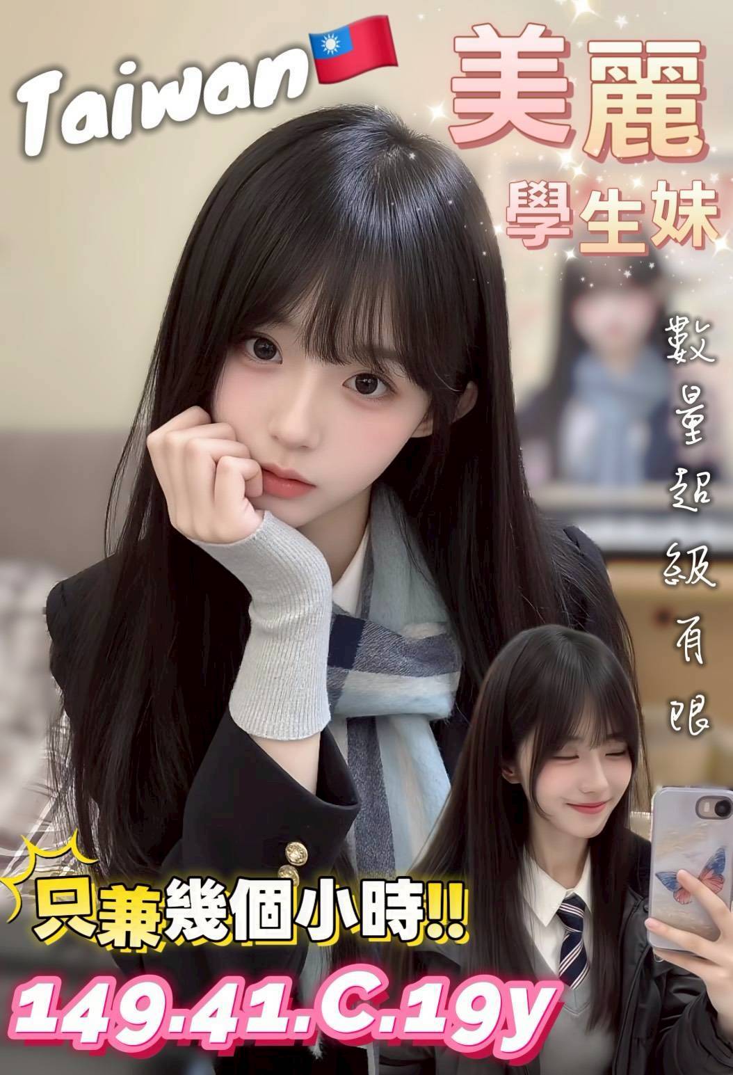 台東定點茶妹 紋潔 168/34F/23 氣質櫃姐兼職